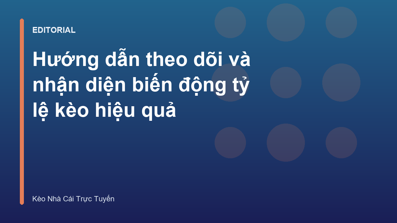 Biểu đồ minh họa biến động tỷ lệ kèo bóng đá